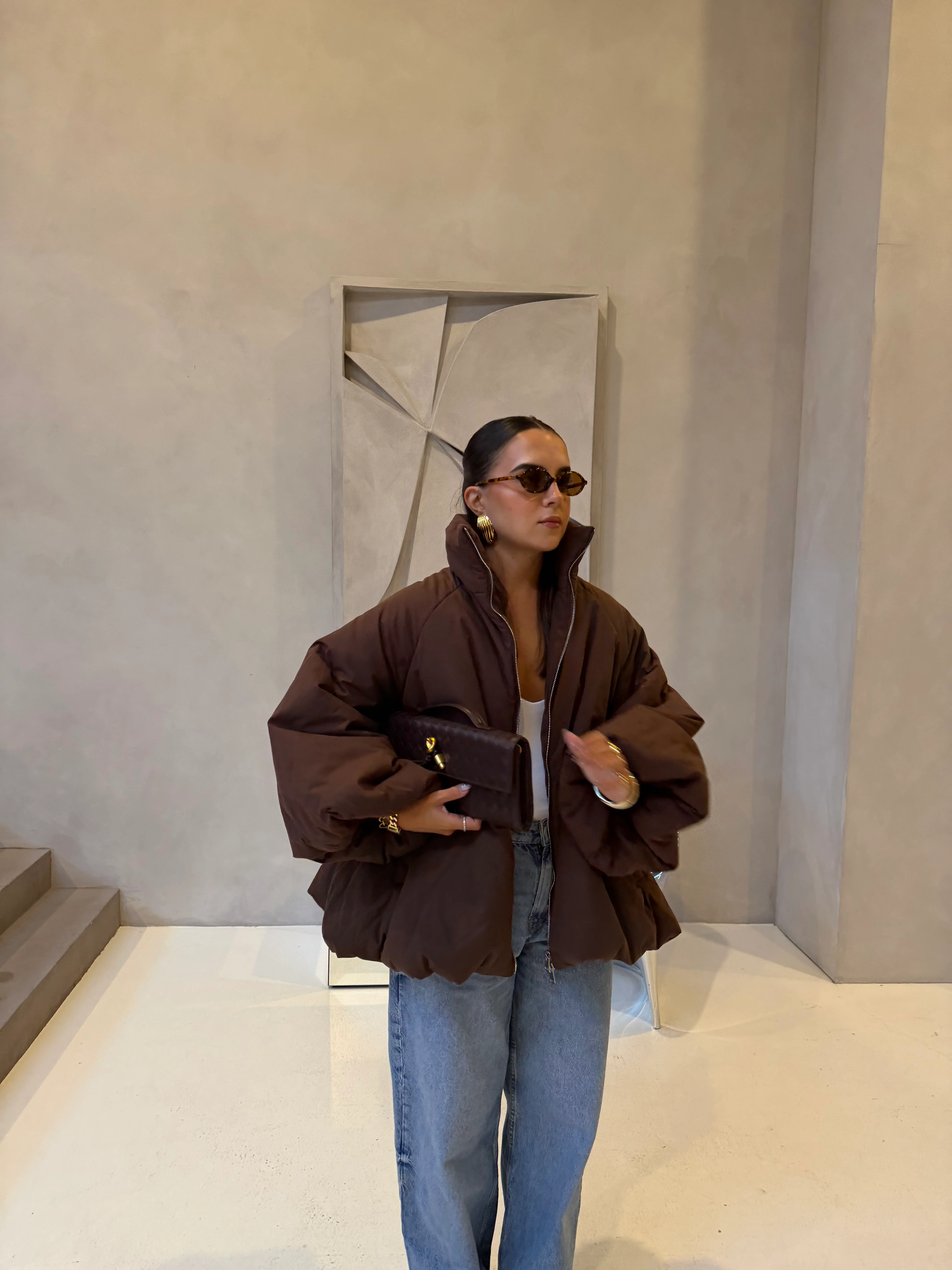 Doudoune ENGLAND marron